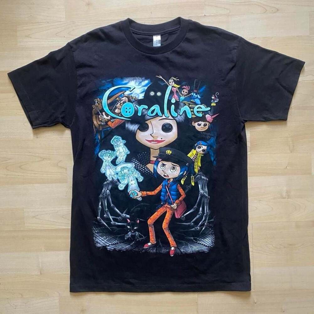 Coraline Graphic Print Heavyweight T-Shirt